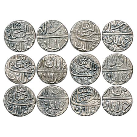 Jahangir (1605-1627 AD), Silver Rupee (6), Ahmadabad Mint, Tir 8, Mihr, AH x021/RY 7, Aban
