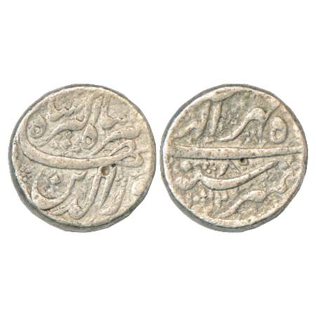 Jahangir (1605-1627 AD), Silver Rupee, Kashmir Mint, Mihr, AH 1022/RY 8, KM 145.10. About 