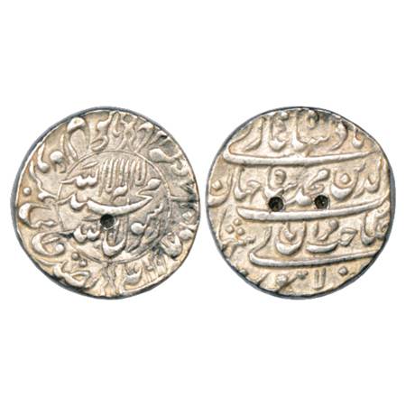 Shah Jahan (1628-1658 AD), Silver Rupee, Lahore Mint, AH 1039/RY 3, with Emperor's full na