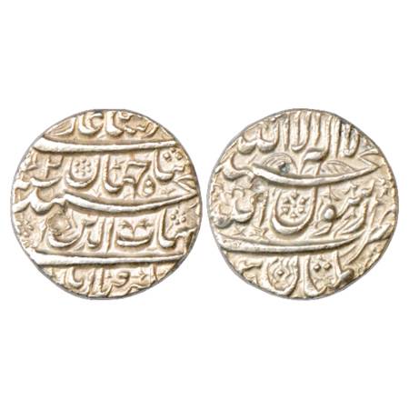 Shah Jahan (1628-1658 AD), Silver Rupee, Multan Mint, AH xx38/RY 2, with Emperor's full na