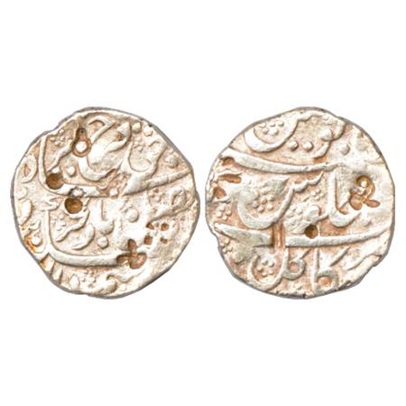 Farrukhsiyar (1713-1719 AD), Silver Rupee, Sikakul Mint, AH (11)30, KM 377.57. Multiple Sh