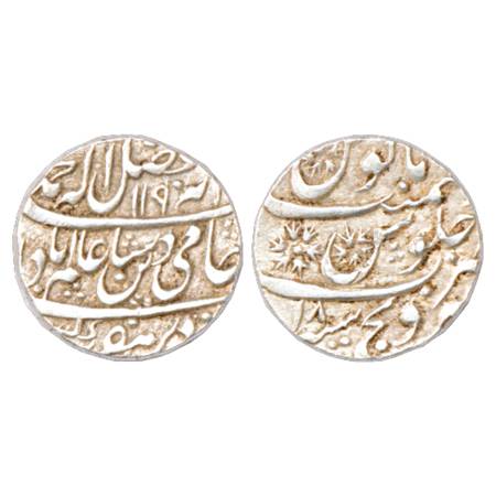 Maratha Confederacy, Silver Rupee, Sironj Mint, in the name of Shah Alam II, AH 1190/RY 18