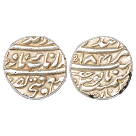 Sikh Empire, Silver Rupee, Anandgarh Mint, 'Gobind Shahi' Couplet, AH 1841/RY Ahd, KM 30. 