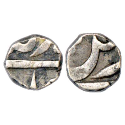 Maratha Confederacy, domains of the Patwardhans, Silver ¼ Rupee, Miraj (Murtazabad) Mint, 