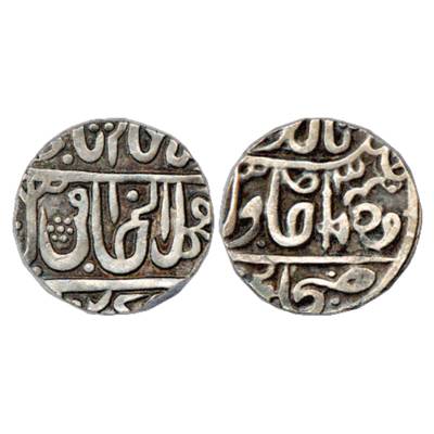 Gwalior, Daulat Rao Sindhia (1794-1827 AD), Silver Rupee, Seorha / Sabalgarh Mint, 10.73g,