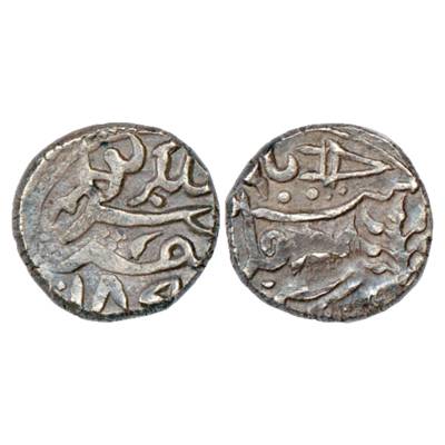 Kauruli, Bhanwar Pal (1886-1927 AD), Silver Rupee, AD 189x, in the name of Queen Victoria,