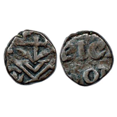 Bombay Presidency, Copper Pice, Bombay Mint, date off flan (but struck in 1773), 4.96g. Ob