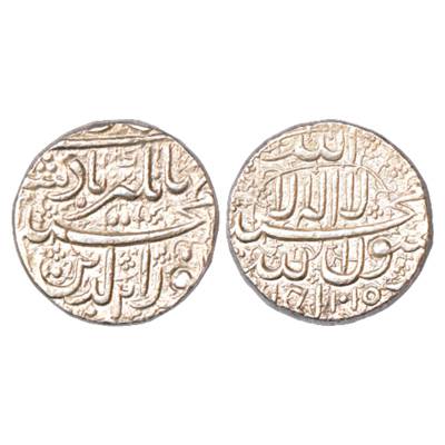 Jahangir (1605-1627 AD), Silver Heavy Rupee (20% heavy weight), 13.69g, Ahmadabad Mint, AH
