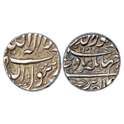 Jahangir (1605-1627 AD), Silver Rupee, Dar al-Zarb Irajpur Mint, AH 1015, 11.34g. About Ex