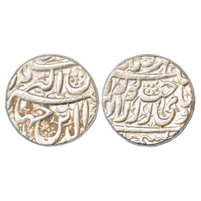 Jahangir (1605-1627 AD), Silver Heavy Rupee (20% heavy weight) 13.64g, Kashmir Mint, 'Sakh