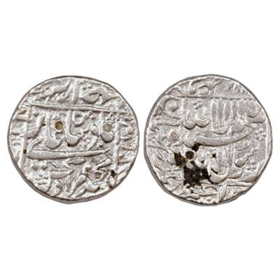 Murad Bakhsh (1658 AD), Silver Rupee, Ahmadabad Mint, AH 1068/RY Ahd, KM 272.1. Very Fine,