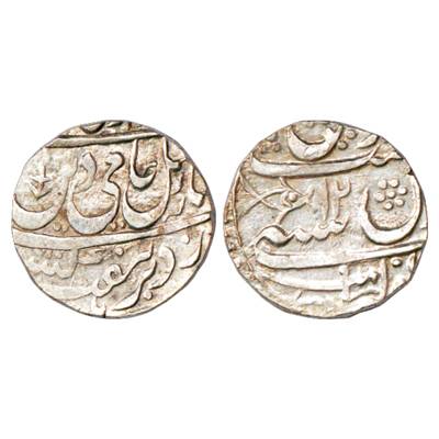 Rohilla Chieftaincies, Silver Rupee, Anwala (Anola) Mint, in the name of Shah Alam II, RY 