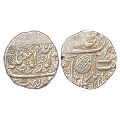 Sikh Empire, Later Gobind Shahi, Silver Rupee, Amritsar Mint, 'Gobind Shahi' Couplet, Froz