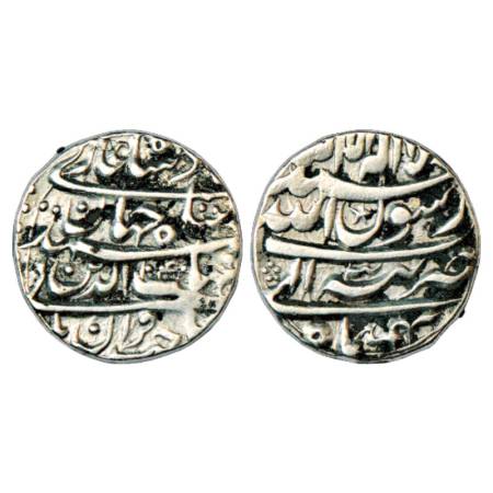 Shah Jahan (1628-1658 AD), Silver Rupee, Tatta Mint, Bahman, AH 1040/RY 3, with Emperor's 