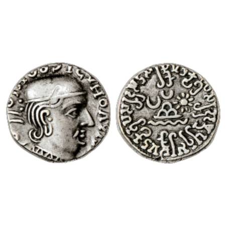Western Kshatrapas, Kardamaka dynasty, Rudrasimha I as Mahakshatrapa (1st reign 178-188 AD