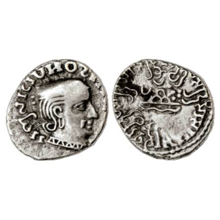 Western Kshatrapas, Kardamaka dynasty, Rudrasena I as Mahakshatrapa (199-222 AD), Silver D