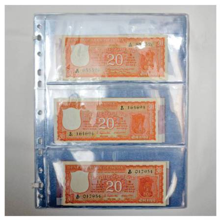 Republic of India, 20 Rupees, 30 different notes, up to 2010, without D. Subbarao, without