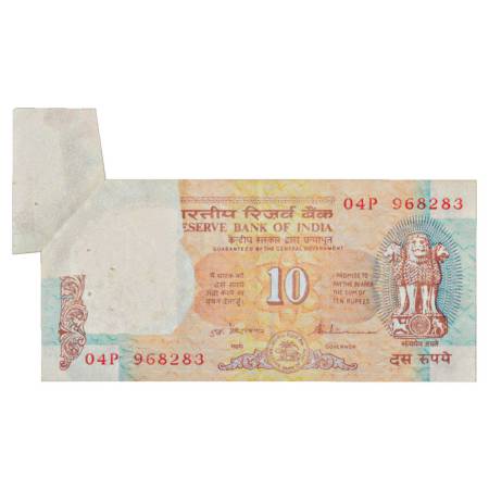 Republic of India, 10 Rupees, Misprint Note, ND (1992), signed by S. Venkitaraman, Serial 