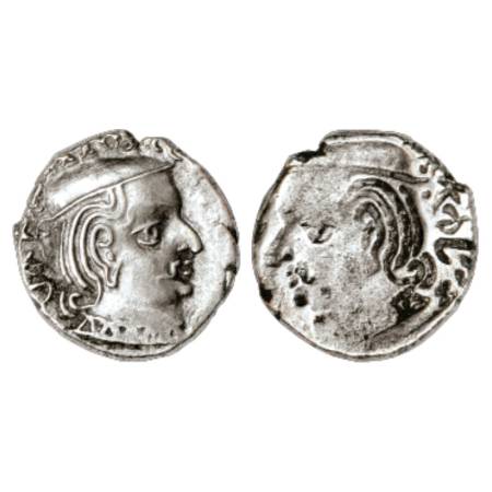 Western Kshatrapas, Kardamaka dynasty, Damajadashri III as Mahakshatrapa (249-256AD), Silv