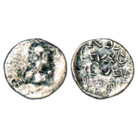 Paratarajas of Baluchistan and NW Sindh, Silver ¼ Drachm of Yolamira son of Bagareva, earl