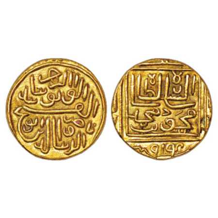 Sultans of Gujarat, Nasir al-Din Mahmud Shah I (1458-1511 AD), Gold Heavy Tanka, AH 914, M