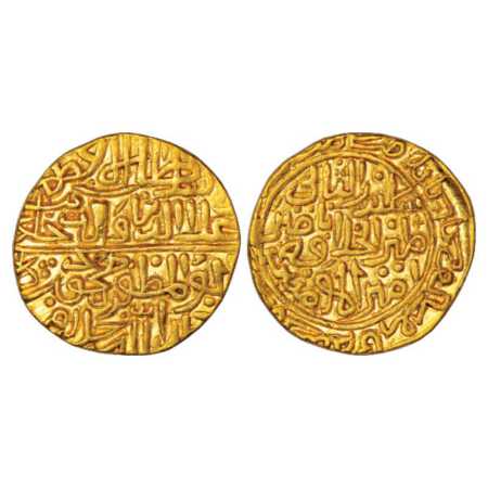 Sultans of Malwa, Ala al-Din Mahmud Khalji (1436-1469 AD), Gold Tanka, AH 867, Shadiabad M