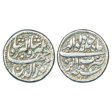 Jahangir (1605-1627 AD), Silver Rupee, Agra Mint, Khurdad, AH 1023/RY 9, KM 145.1, well ce