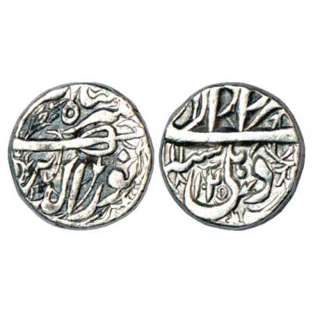 Jahangir (1605-1627 AD), Silver Rupee, Delhi Mint, AH 1025/RY 11, KM 145.6. Very Fine, Sca