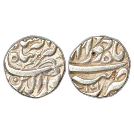 Jahangir (1605-1627 AD), Silver Rupee, Tatta Mint, Khurdad, RY 16. Very Fine, Very Scarce.