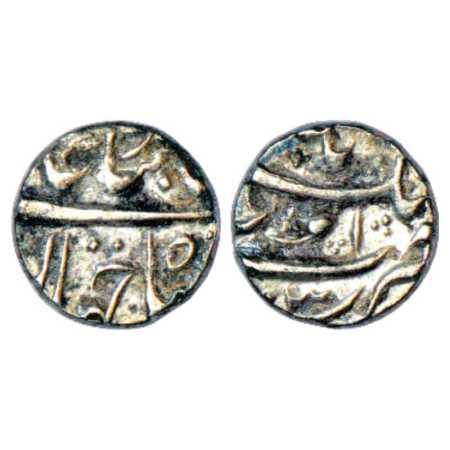 Shah Jahan (1628-1658), Silver 1/10th Rupee Nisar, in the name of Shah Jahan, Aurangnagar 