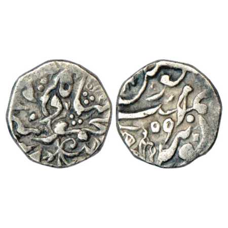 Sindh, Amirs of Khairpur, British occupation, Silver Rupee, Bhakkar Mint, in the name of M