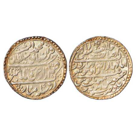 Indore, Jaswant Rao (1798-1811 AD), Silver Nazarana Rupee, Indore Mint, in the name of Muh