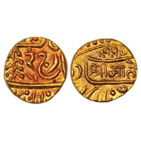 Jodhpur, Umaid Singh (1918-1947 AD), Gold Mohur, 11.00g, VS 1997, in the name of George VI