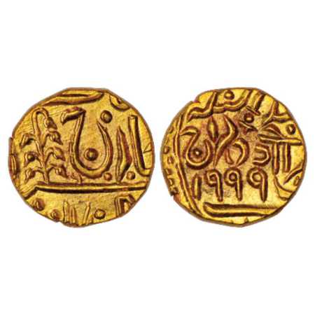 Jodhpur, Umaid Singh (1918-1947 AD), Gold Mohur, 11.01g, VS 1999, in the name of George V,