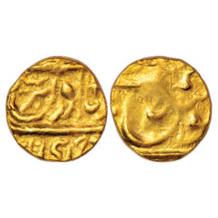 Kaithal (Cis-Sutlej States), Raja Lal Singh (c. 1787-1819 AD), Gold Mohur in the name of A