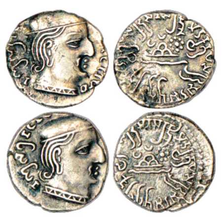 Western Kshatrapas, Karddamaka dynasty, Rudrasena I as Mahakshatrapa, (c. 199-222 AD), Sil