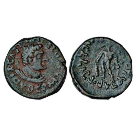 Kushans, Copper Tetradrachm of Kujula Kadphises (c. 40-80 AD), Kabul-Kapisa series, MAC284
