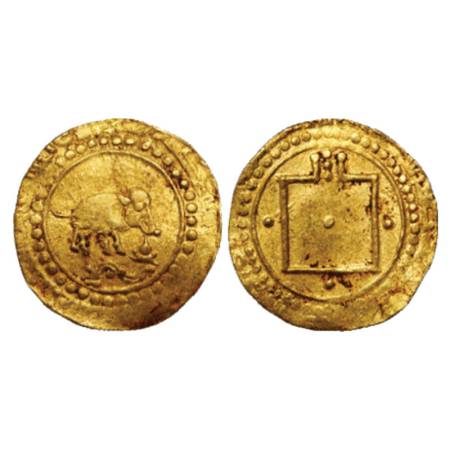 Coastal Karnataka Region, Feudatories of the Chalukyas / the Rashtrakutas, Uninscribed Gol