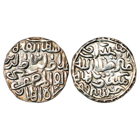 Sultans of Bengal, Ala al-Din Husain Shah (1493-1519 AD), Silver Tanka, type 3, Husainabad