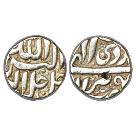 Akbar (1556-1605 AD), Silver Rupee, Berar Mint, Ardibihisht 4x, 11.35g. Very Fine+, Very R