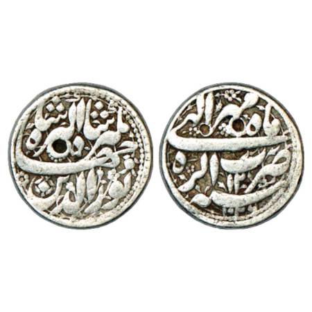 Jahangir (1605-1627 AD), Silver Rupee, Agra Mint, Mihr, AH 1026/RY 12, KM 145.1. Well cent