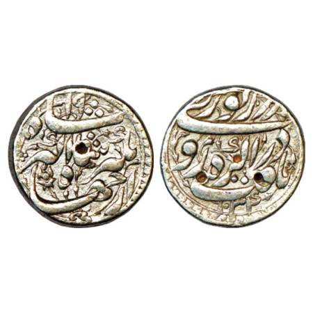 Jahangir (1605-1627 AD), Silver Rupee, Agra Mint, Yaft couplet, AH 1034/RY 19, KM 149.1. V