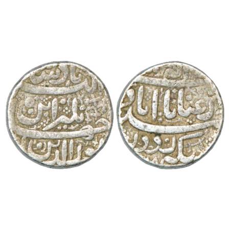 Jahangir (1605-1627 AD), Silver Sawai Rupee (25% Heavy Weight), 14.18g, Ahmadabad Mint, 'I