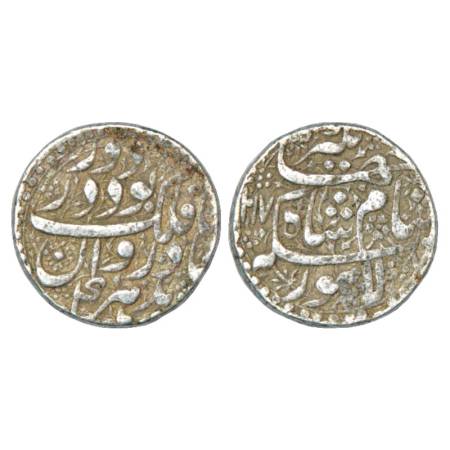 Jahangir (1605-1627 AD), Silver Sawai Rupee (25% Heavy Weight), 14.20g, Lahore Mint, 'Ta F