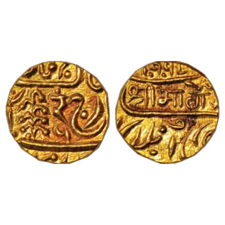 Jodhpur, Umaid Singh (1918-1947 AD), Gold Mohur, 11.00g, VS 1997, in the name of George VI