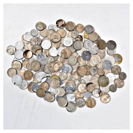 Republic of India, steel, nickel and copper-nickel misprint coins (161), includes various 