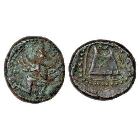 Post-Vijayanagara Tamil Nadu, civic coinage of Tiruvannamalai, uninscribed type, (1600-170