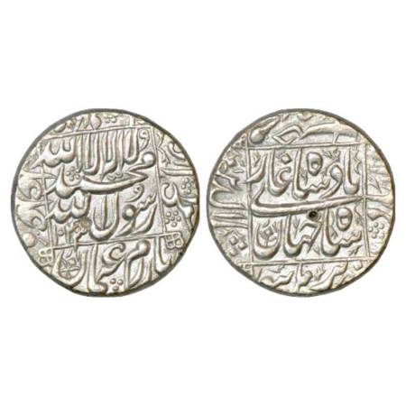 Shah Jahan (1628-1658 AD), silver rupee, Burhanpur mint, AH 1043, KM 235.9. Very fine+, Sc