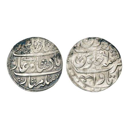 Rohilla Chieftaincies, domains of Inayat Khan, son of Hafiz Rahmat Khan, silver rupee, Ita