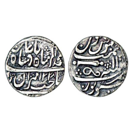 Gwalior, Daulat Rao (1794-1827 AD), silver rupee, Sheopur mint, in the name of Muhammad Ak